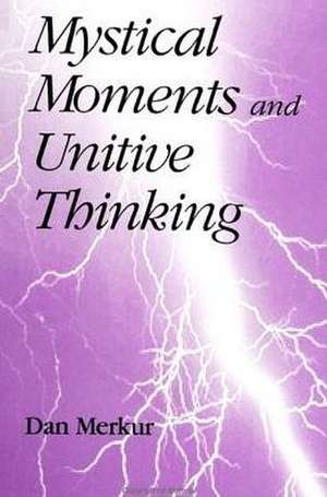 Mystical Moments and Unitive Thinking de Dan Merkur