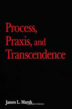 Process, Praxis, and Transcendence de James L. Marsh