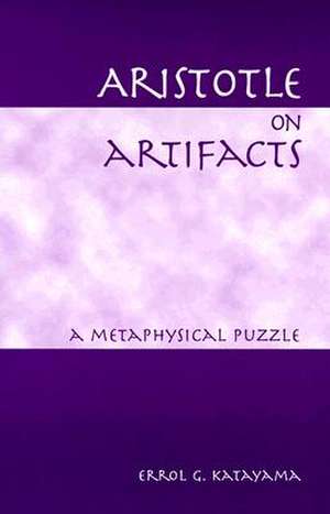 Aristotle on Artifacts