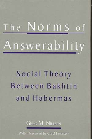 Norms of Answerability the