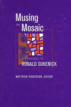 Musing the Mosaic: Approaches to Ronald Sukenick de Matthew Roberson