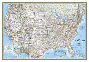 United States Classic, tubed: Wall Maps U.S. de National Geographic Maps