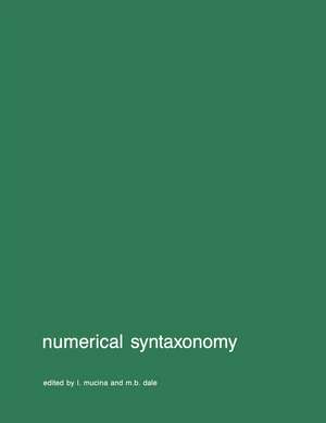 Numerical syntaxonomy de L. Mucina