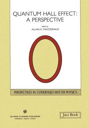 Quantum Hall Effect: A Perspective de A.H. MacDonald