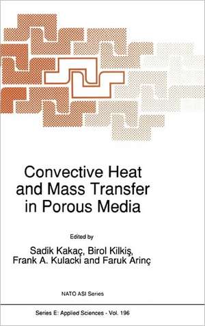 Convective Heat and Mass Transfer in Porous Media de Sadik Kakaç