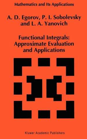 Functional Integrals: Approximate Evaluation and Applications de A. D. Egorov