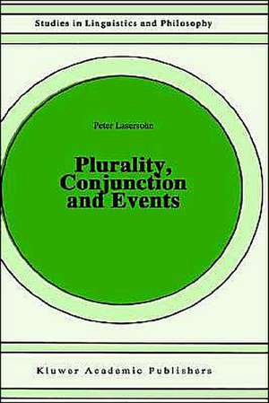 Plurality, Conjunction and Events de P. Lasersohn