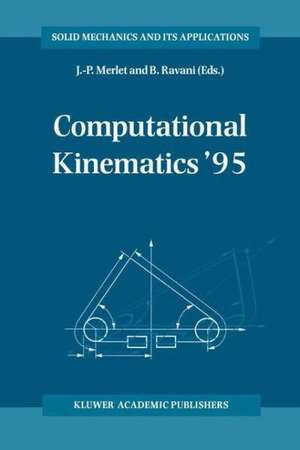 Computational Kinematics '95 de J.P. Merlet