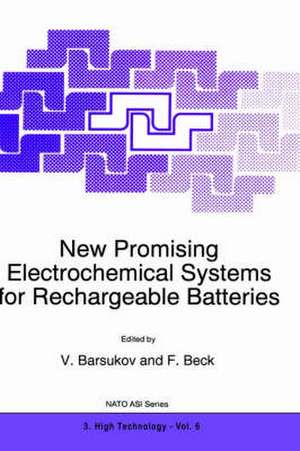 New Promising Electrochemical Systems for Rechargeable Batteries de V. Barsukov