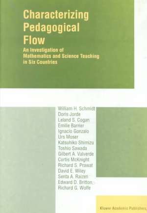 Characterizing Pedagogical Flow: An Investigation of Mathematics and Science Teaching in Six Countries de W.H. Schmidt