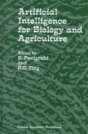 Artificial Intelligence for Biology and Agriculture de S. Panigrahi