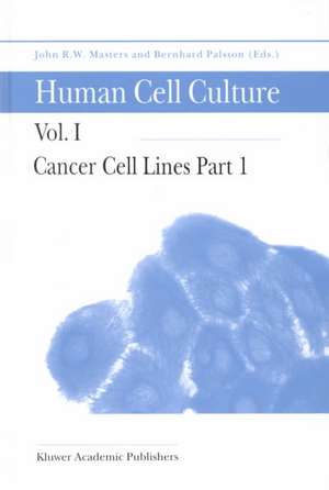 Cancer Cell Lines Part 1 de John Masters