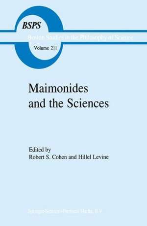 Maimonides and the Sciences de Robert S. Cohen