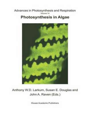 Photosynthesis in Algae de Anthony W. D. Larkum