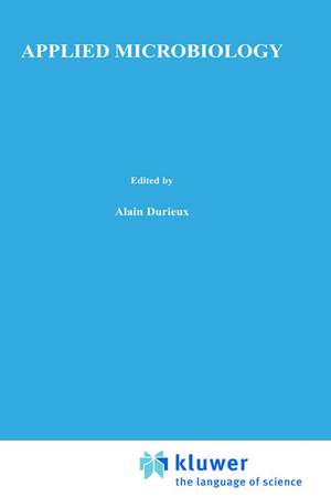 Applied Microbiology de A. Durieux