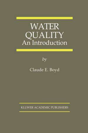 Boyd, C: Water Quality
