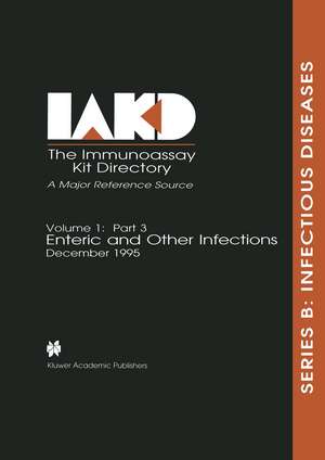 The Immunoassay Kit Directory: Volume 1: Part 3 December 1995 de Hugh Young