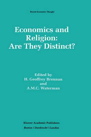 Economics And Religion: Are They Distinct? de H. Geoffrey Brennan