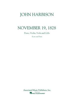 November 19, 1828: Score and Parts de J. Harbison