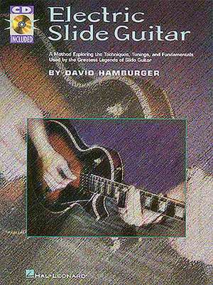 Electric Slide Guitar Book/Online Audio de David Hamburger