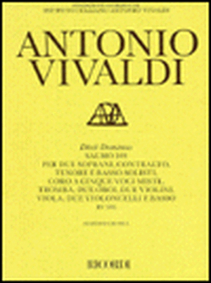 Dixit Dominus Rv595: Critical Edition Score de Vivaldi Antonio