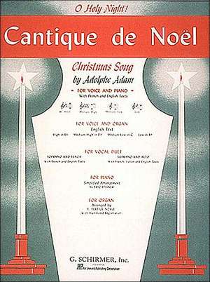 Cantique de Noel (O Holy Night) de Adolphe Adam