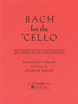 Bach for the Cello de Johann Sebastian Bach