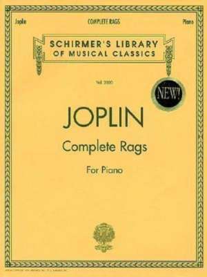 Joplin - Complete Rags for Piano de Scott Joplin