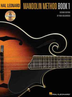 Hal Leonard Mandolin Method Book 1 [With CD]: Piano Solo de Rich DelGrosso