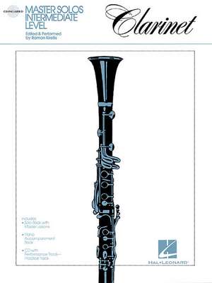 Master Solos Intermediate Level - Clarinet Book/Online Audio de Linda Rutherford