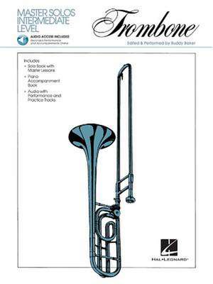 Master Solos Intermediate Level - Trombone Book/Online Audio de Linda Rutherford