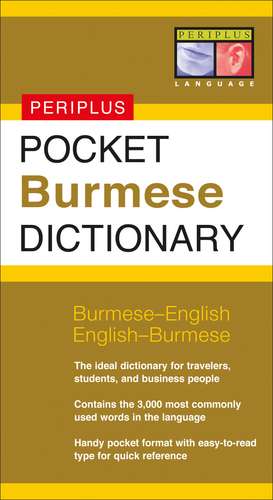 Pocket Burmese Dictionary: Burmese-English English-Burmese de Stephen Nolan, Ph.D.