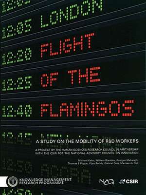 Flight of the Flamingos: A Study on the Mobility of R&d Workers de William Blankley