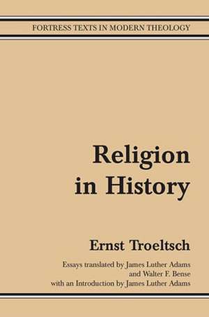 Religion in History de Walter F Bense