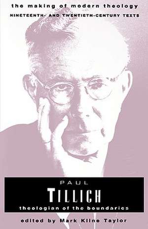 Paul Tillich de Mark K. Taylor