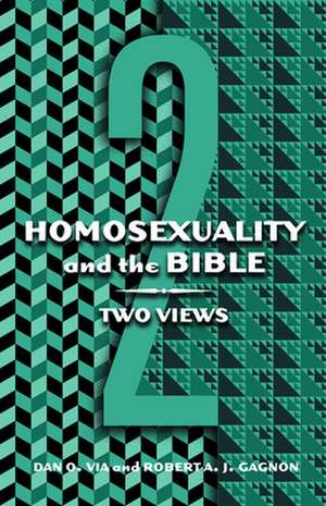 Homosexuality and Bible de Dan O. Via