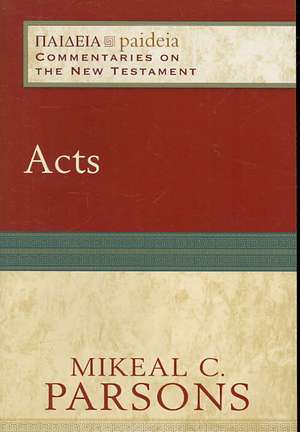 Acts de Mikeal C. Parsons