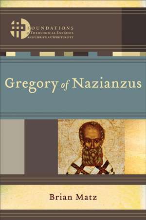 Gregory of Nazianzus de B Matz