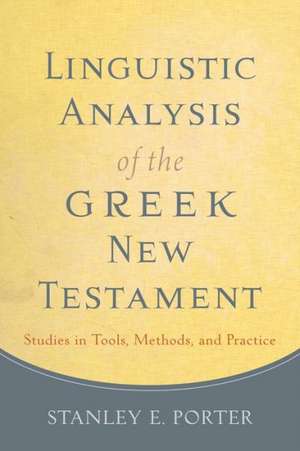 Linguistic Analysis of the Greek Ne de S Porter