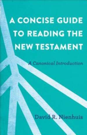 A Concise Guide to Reading the New Testament – A Canonical Introduction de David R. Nienhuis