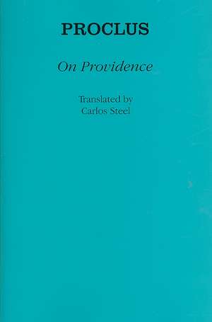 On Providence de Proclus Proclus