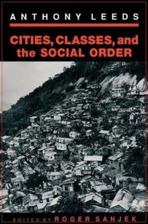 Cities, Classes, and the Social Order de Anthony Lee