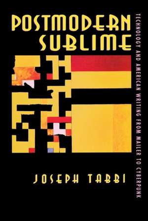 Postmodern Sublime – Technology and American Writing from Mailer to Cyberpunk de Joseph Tabbi