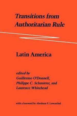 Transitions from Authoritarian Rule V 2 de O′Donnell