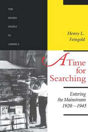 A Time for Searching V 4 de Feingold