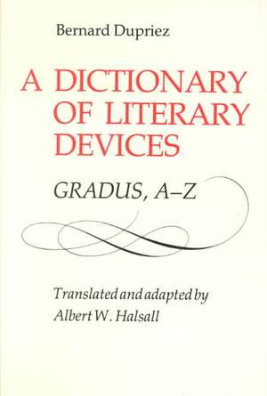 Dict of Literary Devices Gradu de Bernard Dupriez