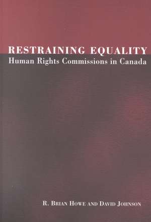 Restraining Equality de R Brian Howe
