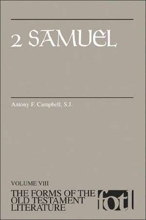 2 Samuel de Antony F. Campbell