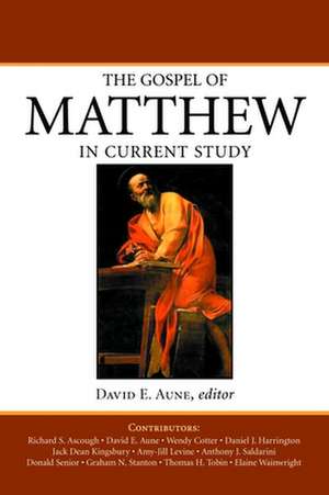 The Gospel of Matthew in Current Study: Studies in Memory of William G. Thompson, S.J. de William G. Thompson