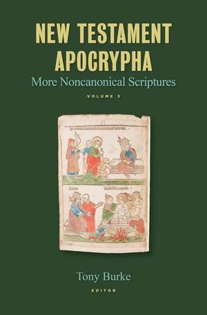 New Testament Apocrypha, Vol. 3 de Tony Burke